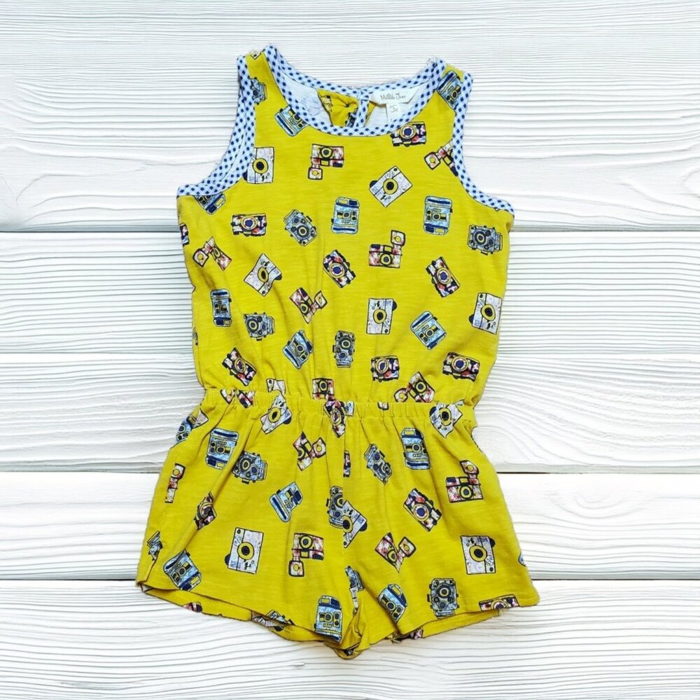 Matilda Jane Wish you were here Snapshots of You Romper Size 6 Camera